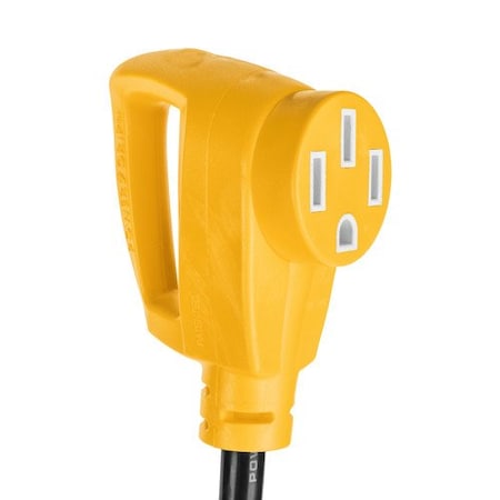 Camco 50AMP POWERGRIP POWER MAXIMIZER ADAPTER (ACTUAL 45) 55025